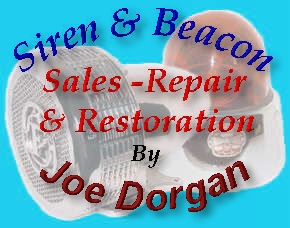 Antique Siren, Beacon, Sales, Service & Restoration  by Joe Dorgan